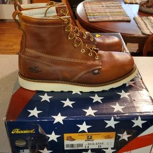 Thorogood 6in plain toe boots